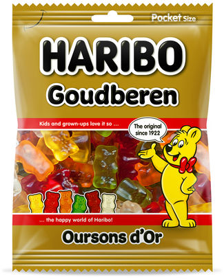 HARIBO Les Oursons d'Or 75g