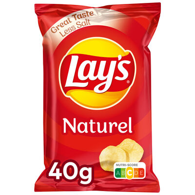 Chips Lay's Naturel (20x40gr)