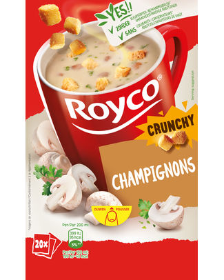 Soupe Royco Crunchy Suprême de Champignons