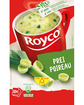 Soupe Royco Poireaux