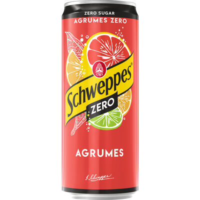 Schweppes Agrumes Zero (24x33cl)