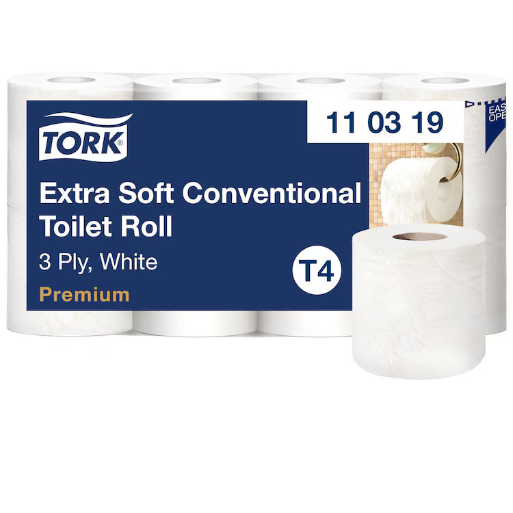 Papier WC Tork extra doux T4 3 plis 56rlx x 19,4m