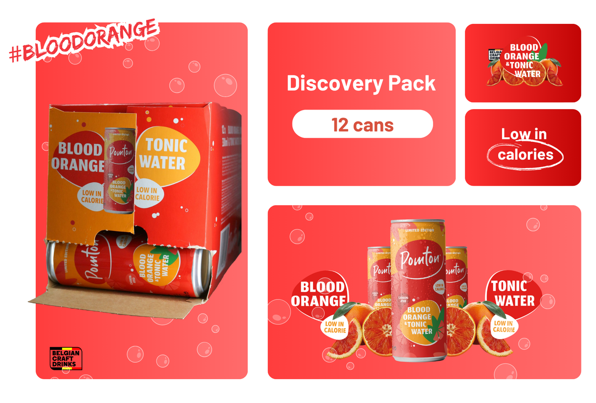 Pomton Blood Orange & Tonic PROMO