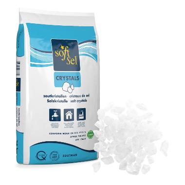 Soft Sel Crystal Cristaux de sel pour adoucisseur d'eau 25 kg