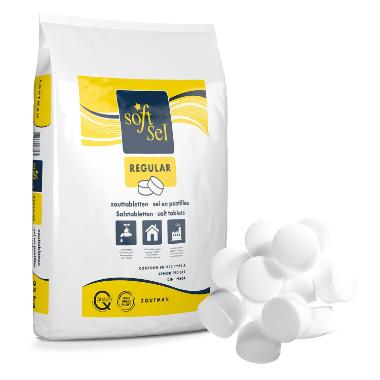 Soft Sel Regular Pastilles de sel pour adoucisseur d'eau 25 kg