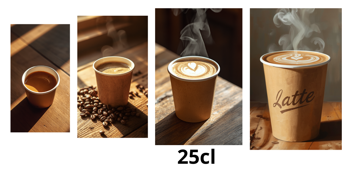 Gobelet cappuccino 25cl (100 pcs)