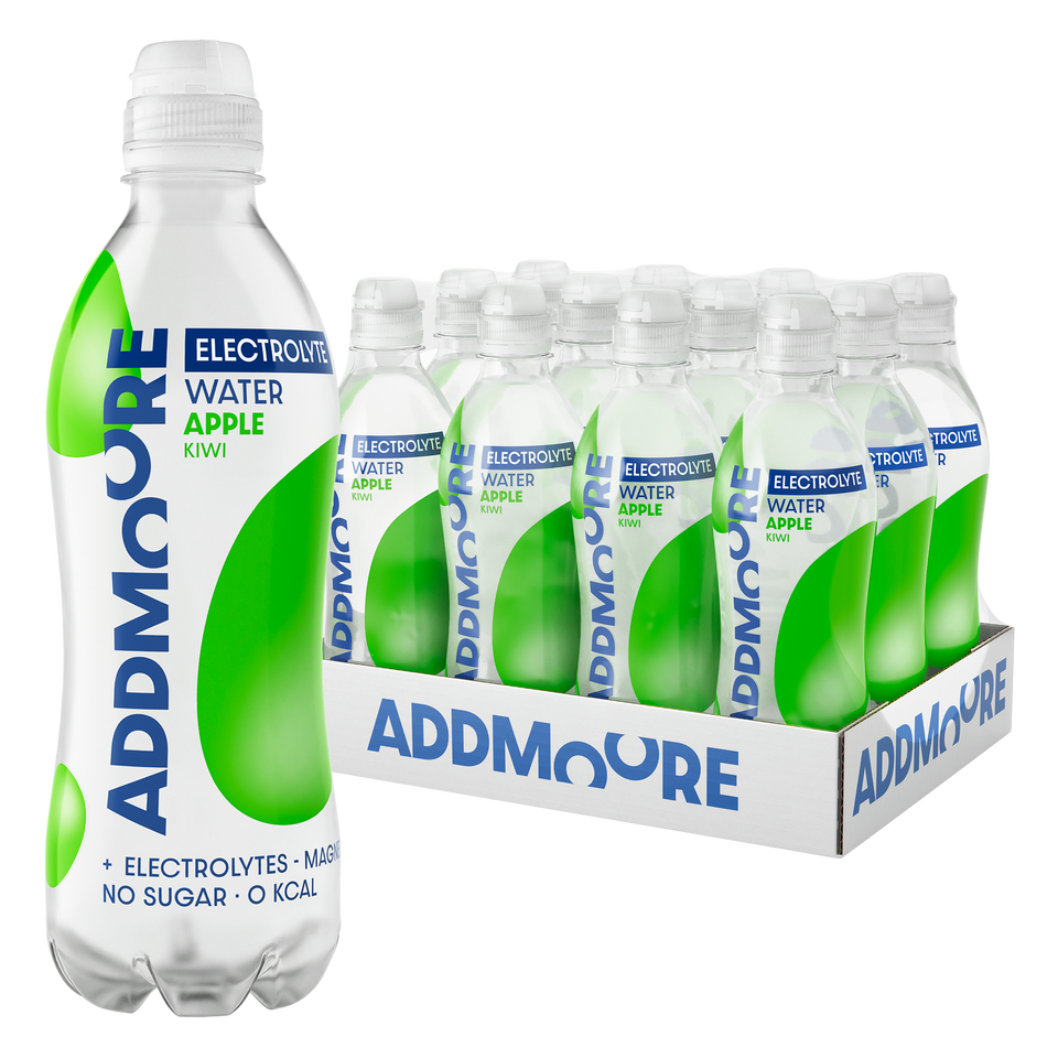 Addmoore Electrolyte Water Apple Kiwi (12x50cl)