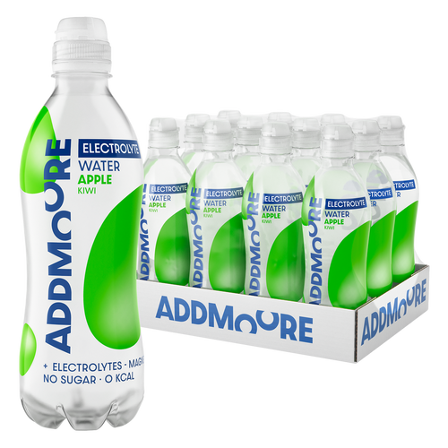 Addmoore Electrolyte Water Apple Kiwi (12x50cl)