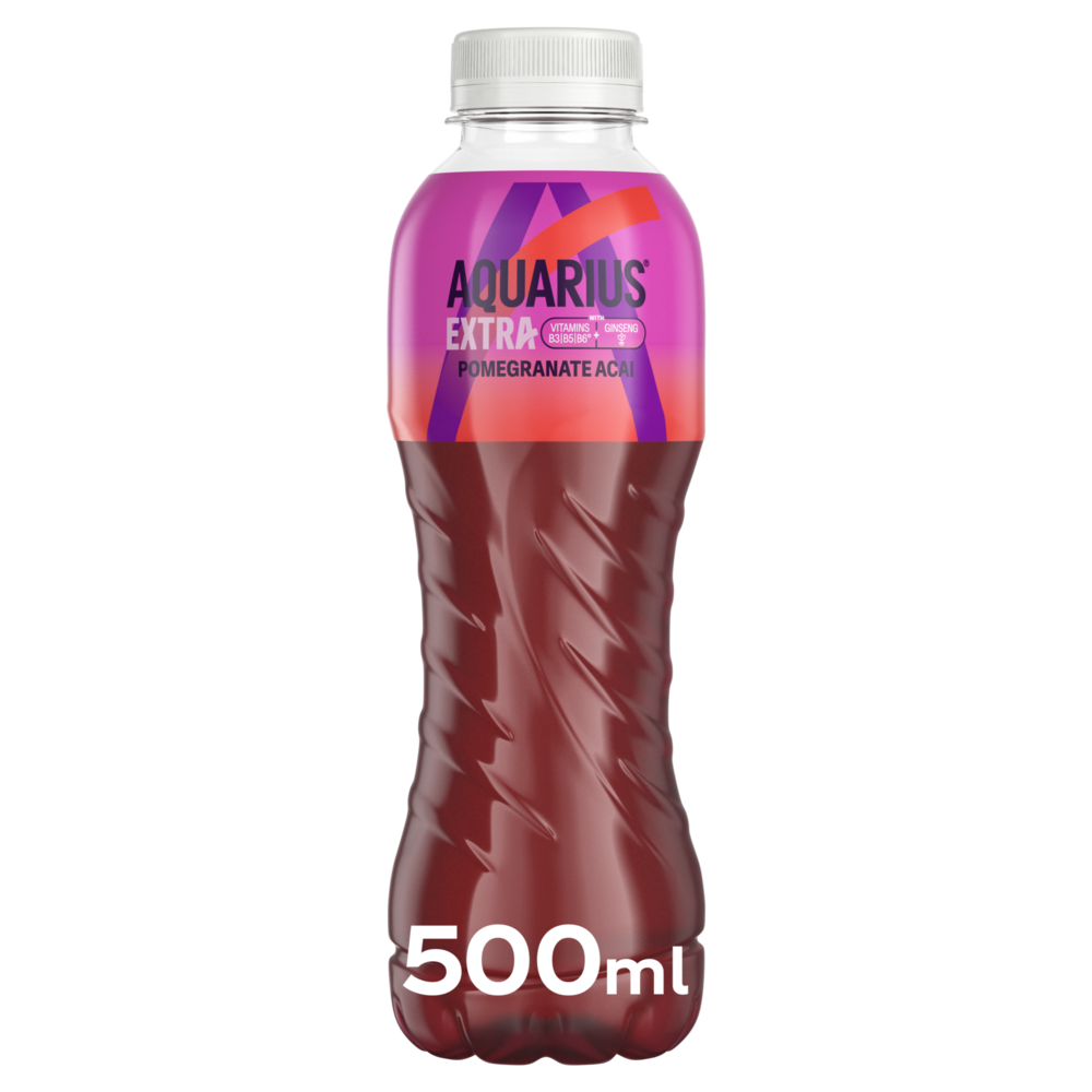 Aquarius Extra Pomegranate Açai PET 24x50cl