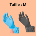 Gants Nitril 100 pcs Taille : M