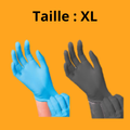 Gants Nitril 100 pcs Taille : XL