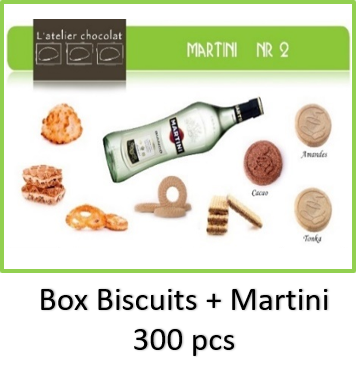 Box Biscuit Martini – L’Atelier Chocolat