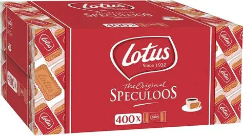 Biscuits Lotus Spéculoos Biscoff – Carton de 400 unités