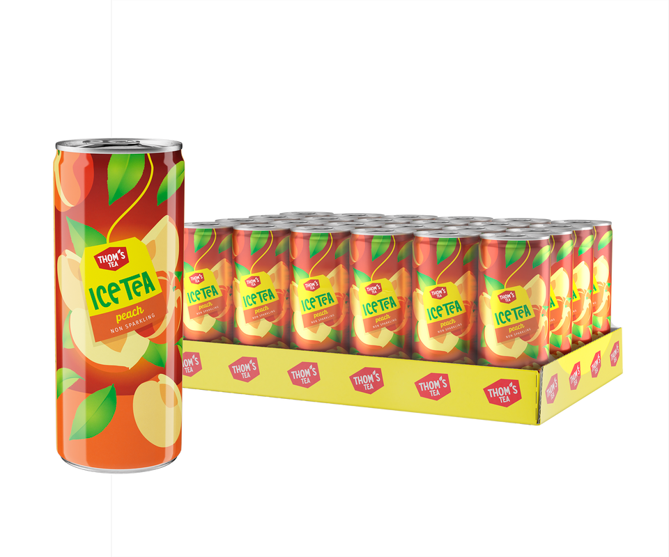 Thom's Tea Peach (24x25cl)