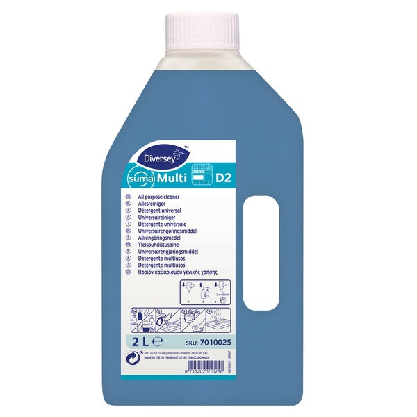 Diversey Suma Multi D2 : détergent universel 2L