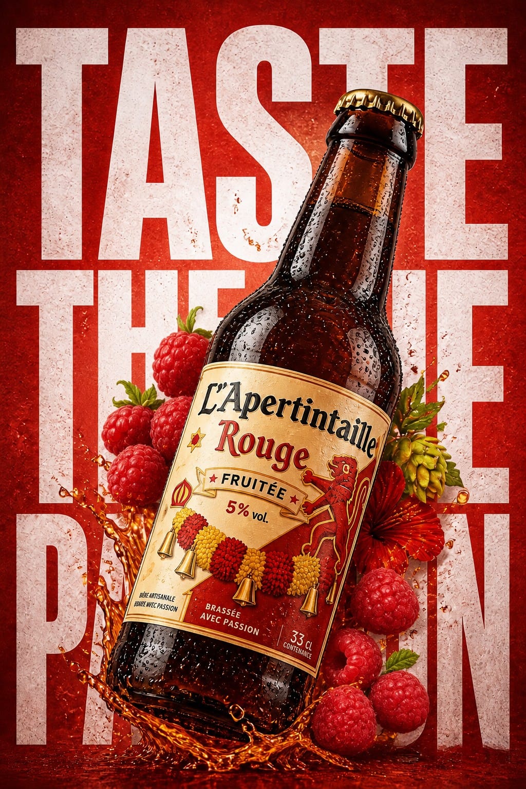 L'Apertintaille Rouge – Fruitée (5,0% vol.)