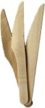 Couteaux en bambou 17 cm 2x50pcs