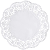 Napperons dentelles ronde 14 cm 250 pcs