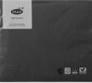 Duni Serviettes papier noire 40cm/40cm 2 plis 1250pcs