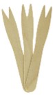 Fourchettes à frite en bois 2 pics 2000 pcs
