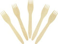 Fourchettes en bois 16 cm 100 pcs