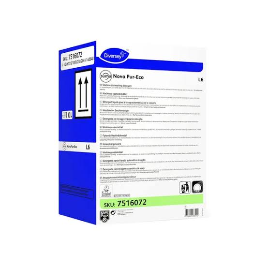 Diversey Suma Nova L6 : Lavant (eau dure) Safepack 10L
